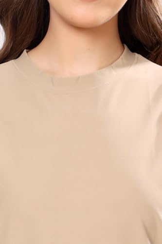 Image of London Hills tops for woman | tshirt for woman | t shirt for womans| tops for women western | western tops for woman's | women t shirt | women tees | gym tshirt for women workout | t shirts Round Neck