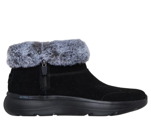Skechers ON-The-GO Encore Bottines à capuchon pour femme, noir, 40 EU, Noir, 40 EU