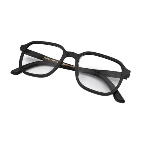 Image of LONDON MOLE Hollywood thin lightweight reading glasses | Sleek square frame | Contemporary minimal style | Men and women