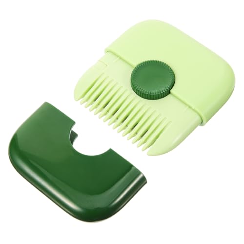 MUSISALY Tondeuse Cheveux Manuelle Avec Peigne Coupe Fourche Cheveux Trimmer Pratique Pour Femme Et Filles Portable Et Légère Outil Sûr Plastique