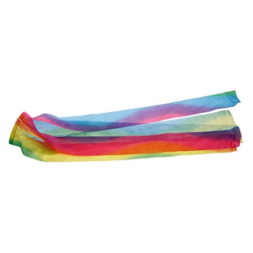 ruiruiNIE Rainbow Windsock Carp Flag, Scaled Pattern, Festival Flag.Wind Streamer Hanging Decor 50-150c