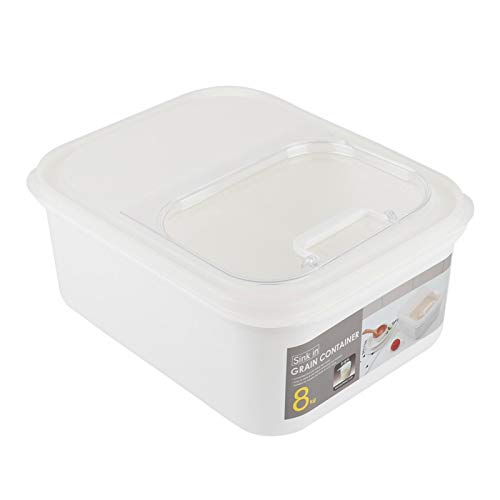 10kg, afdichtende voorraadkast met luiken, klep voor hondenvoerbak voor rijst