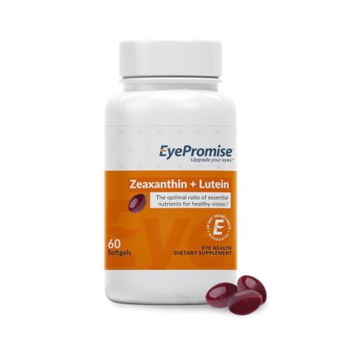 EyePromise Zeaxanthin + Lutein Eye Health Supplements 60 Softgels