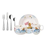 villeroy boch sieb petite fleur kitchen  7-tlg. Kinderset HAPPY AS A BEAR Villeroy & Boch
