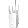 Extensor WiFi 2026, 15888 pies cuadrados Extensor de Internet WiFi, amplificador inalámbrico de señal repetidor de largo alcance para el hogar, Wi-Fi de malla 99% más rápido | Más amplio que nunca