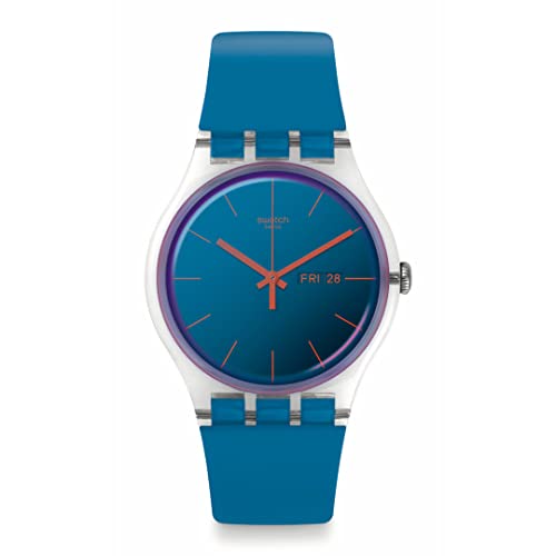 Swatch Polablue SO29K702-S14 - Reloj azul para hombre, Correa