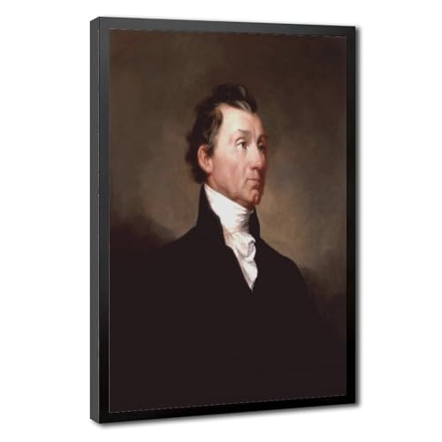 Poster James Monroe pour habiller un mur vide sans percer de gros trous