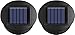 Produktbild YJFWAL 2 Solarleuchten Ersatz Top mit LED Leuchtmitteln,8 cm Solarpanel Laterne Deckel Leuchten Ersatzoberteil Glühbirne Ersatzteil für Outdoor Hängelaternen DIY für LED Solarleuchten Garten Decor