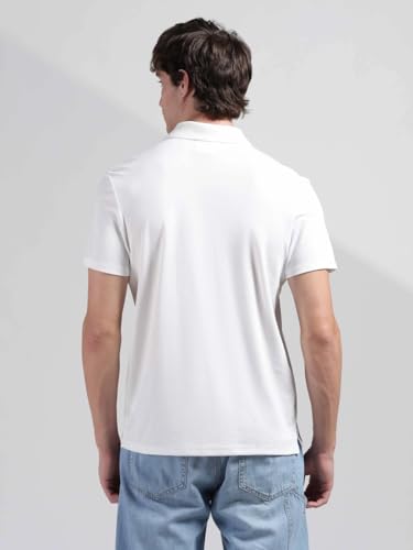 Image of Solid Slim fit Cotton Polo t-Shirt