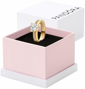 PANDORA Timeless Double Band Heart Ring - Includes Gift Box