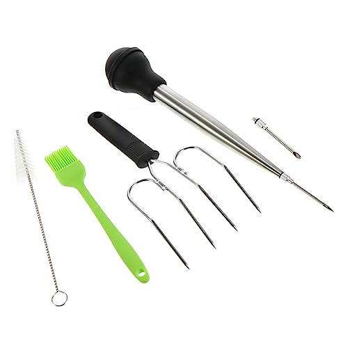 Garneck Turkey Roasting Tools Turkey Injector Seasoning Sauce for Home Restaurant Use Random
