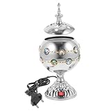 Encensoir moyen-orient - aspect vintage et couleur vive, ce porte- a un bon effet décoratif pour à vos lieux un look , brûleur de parfum enfichable