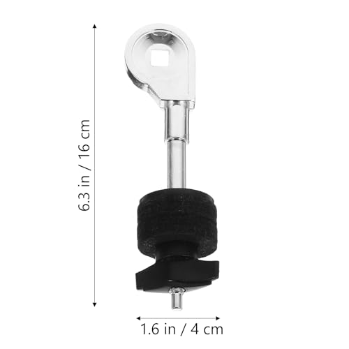 Brazo de soporte para platillos con clip ajustable de metal miniatura 4