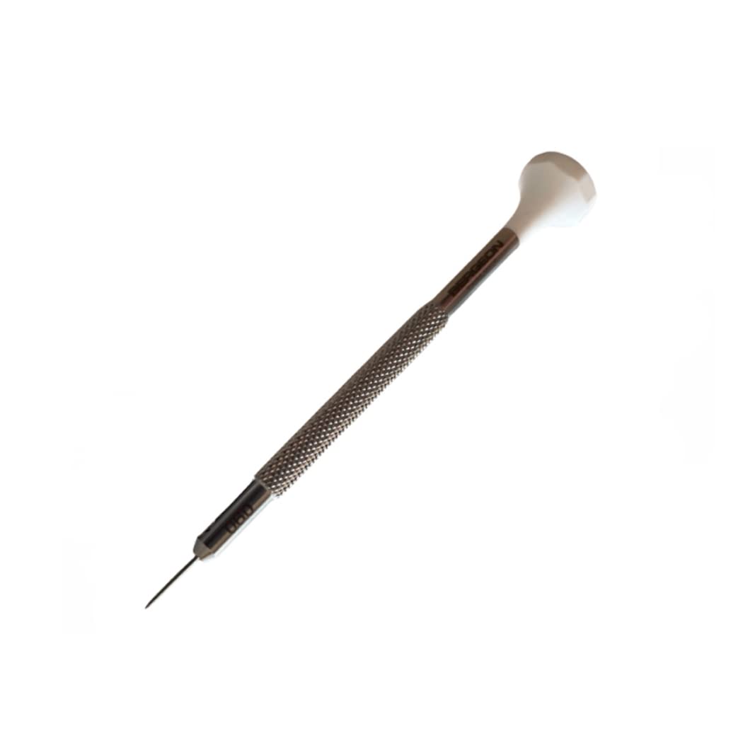 Bergeon White 31081-060 Non-Magnetic Screwdriver With Anodised Aluminium Body 0.60Mm