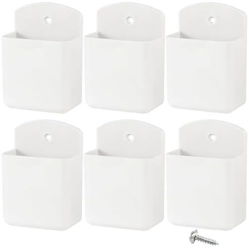 KAKAMINA Remote Control Holder Wall Mount 6pcs,TV Remote Holder with