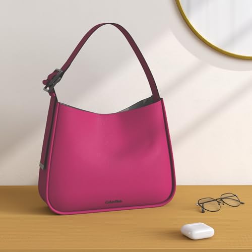 Image of Calvin Klein Dana Organizational Hobo Shoulder Bag