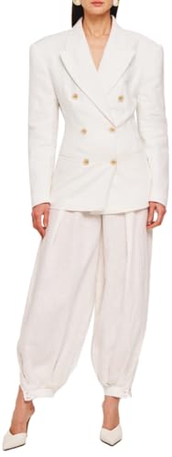 Ronny Kobo Women's Tailored Linen Cosette Blazer