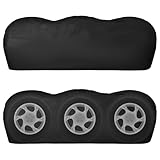 BBTO Large Triple Axle Wheel Cover Durable RV Tire Covers Fits 30-32 Inches Diameter Tires Waterproof Anti UV...