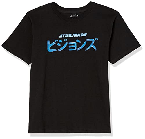 T-shirt Star Wars Visions STV Logo noir XS : fini les hauts enfants délavés et inconfortables