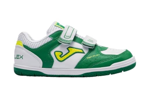 Chaussures de football en salle Joma Top Flex 2615 Indoor TPJS2615INV - Enfants, vert, 30 EU