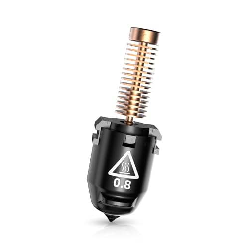 Buse 0.8mm haute résistance extrusion rapide pièce de rechange imprimante 3D 280°C