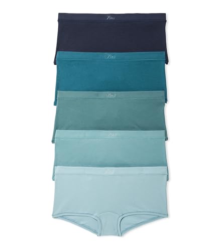 Victoria's Secret PINK Cotton Boyshort Panty Pack, Women's Underwear (XS-XXL)