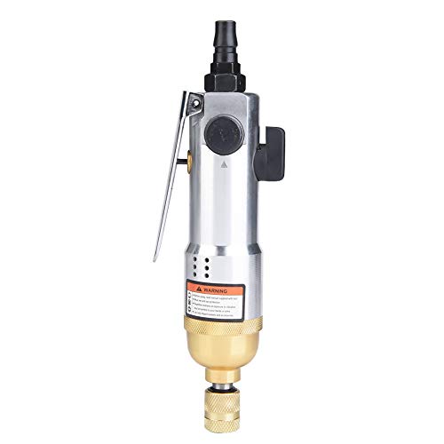 Pavv PAVVBC3I8M964K9359 1/4 Inch Pneumatic Air Screwdriver 8000-10500Rpm, Reversible Air Screwdriver, Straight Hand Screw Driver Industrial Powered Screwdriver cover