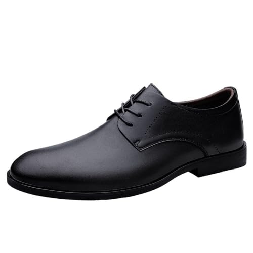 Oxford Formal Dress Shoes Premium Leather Lace Up for Men Business Office