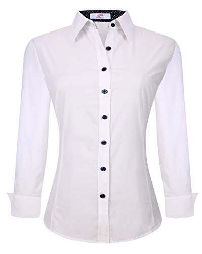 Esabel.C Womens Button Down Shirts …