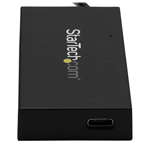 Concentrador SuperSpeed 5Gbps StarTech con puertos Tipo-A y Tipo-C alimentado 4