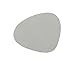 Produktbild LindDNA Curve S Tischset, Leder, Hellgrau, 24 x 28 cm