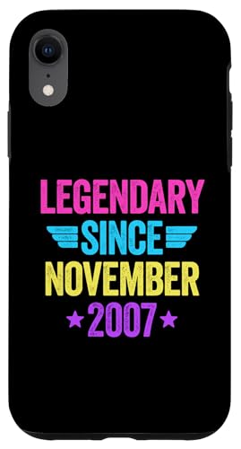 Legendary Since November 2007 �X�}�z�P�[�X iPhone XR �p