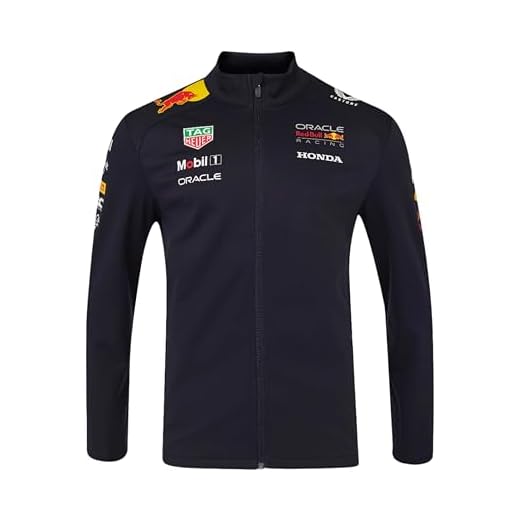 Castore Red Bull Racing F1 2025 Team Veste Softshell, bleu marine, XL