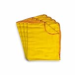 HIFSA Yellow Dusters Cotton Cleaning Cloth Heavy Duty Kitchen Dusting Cloth Multi-Surface Reusable Washable Dusting Cloth Lint Free Thick & Soft For Window TV Kids Table Glass Kitchen (Pack of 10)