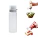 5-hole Squeeze Bottle for Sauces, Plastic Sauce Bottle with Lid and Graduations, Home Kitchen Condiment Squeeze Bottle for Ketchup, Salad, BBQ Sauce, Oil, Syrup, Condiments