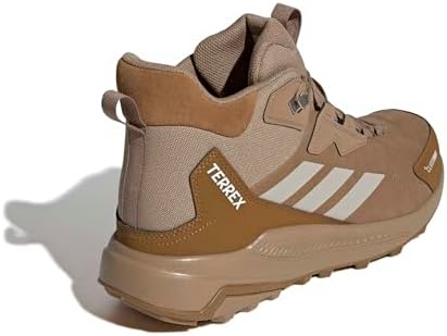 adidas Men's Terrex Anylander Leather Mid Climaproof Hiking Shorts, Cardboard/Wonder Alumina/Bronze Strata, 10.5 - 4