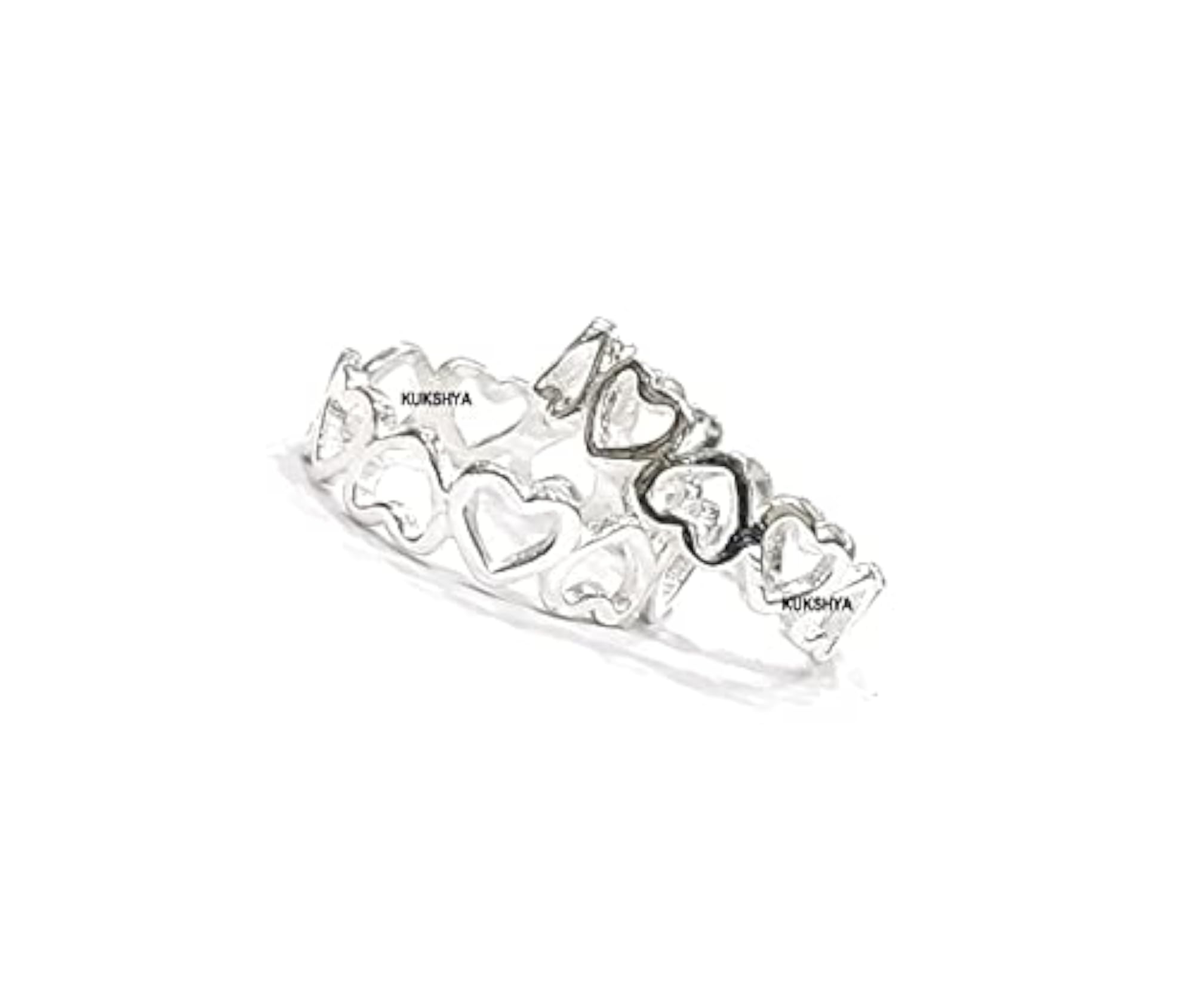 925 Sterling Silver HEART Toe Ring (Bichhiya) - JEWELLERS Exclusive
