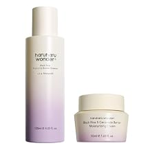 haruharu Wonder Skin Barrier Strengthening Duo, Black Rice Probiotics Barrier Essence & 5 Ceramide Moisturizing Cream