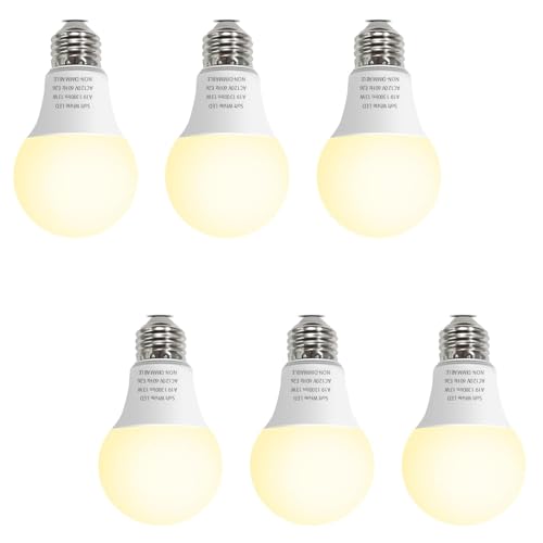 Rmmoimm A19 LED Light Bulb 13W 1300 Lumens 3000K Warm White 100W Equivalent Non-Dimmable, Energy Efficient Lighting for Home, Office, Bedroom - image 1