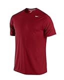 Nike Men's Legend Dri-FIT(tm) Poly Short Sleeve Crew Top Team Red T-Shirt MD
