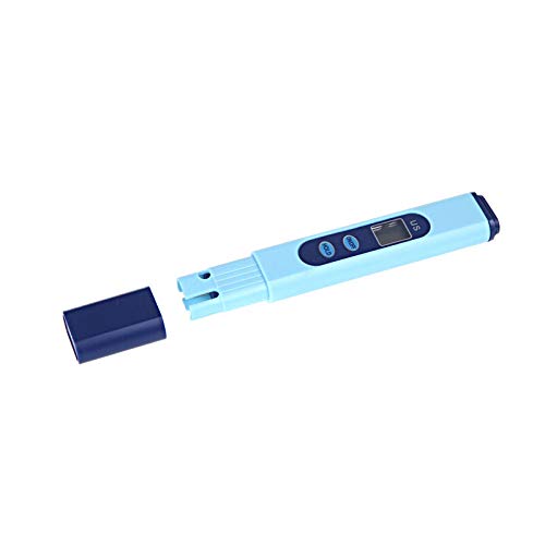 Medidor de conductividad digital LCD EC + medidor de pH hidropónico 0,0-14,0 pH