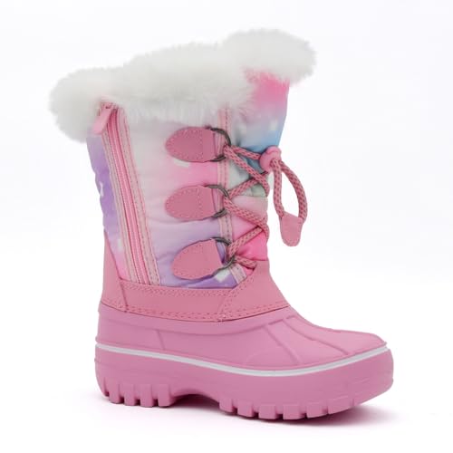 Nova Mountain Light Up Boots Boys Girls Little Kids Winter Snow Boots3