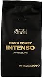 Black Vibes - Kaffeebohnen (500g) | Intenso | Dunkel Geröstet | Robusta-Kaffee | Made in Italy