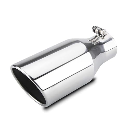 Tuyau d'échappement universel angle coupé pour embout de silencieux voiture