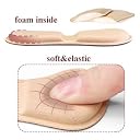 Shoe Back Pad Heel Grips Liner Soft Heel Pads Strong Self-Adhesive Heel Cushion Inserts for Loose Shoes Heel Pads Snugs for Shoe Prevent Blister gallery image