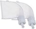 Lodd Pool - Sacs à Limon adaptables pour Polaris 280 480 Robot Nettoyeur Piscine. Lot de 2 Sacs filtres Nylon renforcés à Fermeture Scratch K16