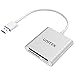 Price comparison product image Unitek SD Card Reader USB 3.0 3 Port Memory Card Reader Writer Compact Flash Card Adapter for CF/SD/TF Micro SD/Micro SDHC/MD/MMC/SDHC/SDXC UHS-I Card for Windows & Mac - Aluminum