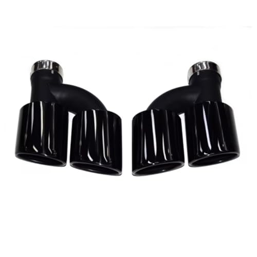 Embout d'échappement inox pour Audi A4 A5 A6 A7, double sortie de 60 mm