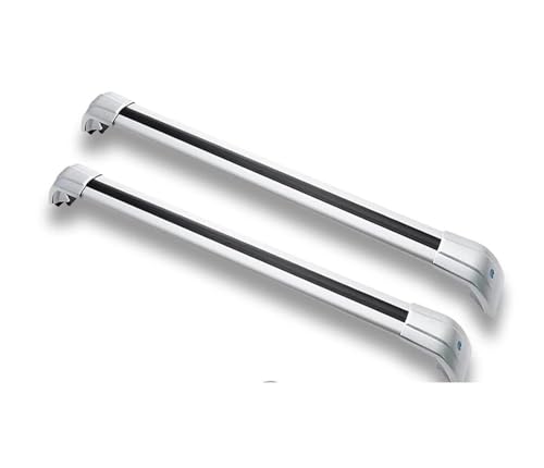 Barras transversales bloqueables Cadillac XT4 2018-2025 portaequipajes aluminio plata