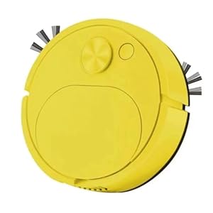 Gvvsjgdbis Automatische Stofzuigers USB Opladen Stofzuigers Slimme Scan- en Schoonmaakrobots Geel